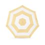 Beauty products - UV protection compact umbrella – Linen Yellow Stripes – Aurora - ANATOLE