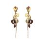 Bijoux - Boucles d'oreilles végétales La Pelosa - SOSOL AND SEA