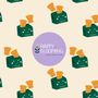Linge de lit enfant - Motifs exclusifs - all over ou placés - HAPPY BLOOMING