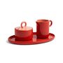 Accessoires thé et café - Plateau, pot à sucre et pot à lait chiquito - &KLEVERING