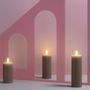 LED modules - Basic Colours Melted Pillar Candles Silk - MOODS & MORE