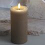 LED modules - Basic Colours Melted Pillar Candles Rock - MOODS & MORE
