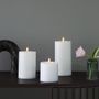 LED modules - Basic Colours Melted Pillar Candles Silk - MOODS & MORE