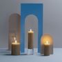 LED modules - Basic Colours Melted Pillar Candles Silk - MOODS & MORE