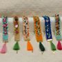 Bracelets - Bracelet brodé - pièce unique - FIL MAIN