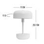 Lampes de table - Lampe de table rechargeable LED blanche Haipot - DYBERG LARSEN