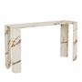 Consoles - CONSOLE 'NIMES EN MARBRE BEIGE 140x40x78h - FANCY