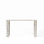 Consoles - CONSOLE 'NIMES EN MARBRE BEIGE 140x40x78h - FANCY