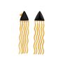 Jewelry - GOLDEN EARRINGS MIRÓ JEWELRY SHAPES - JOIDART