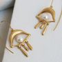Jewelry - HOOK GOLDEN EARRINGS DALÍ, JEWELRY BY JOIDART, EYE - JOIDART