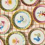 Assiettes au quotidien - Collection ancestrale Cosmogenesis - KAPKA ENAMELWARE