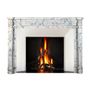 Design objects - Beautiful 18th Century Parisian Marble Fireplace - MAISON LEON VAN DEN BOGAERT ANTIQUE FIREPLACES AND RECLAIMED DECORATIVE ELEMENTS