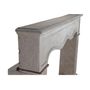 Fireplaces - Antique Louis XIV Style Off-White Limestone Fireplace Surround - MAISON LEON VAN DEN BOGAERT ANTIQUE FIREPLACES AND RECLAIMED DECORATIVE ELEMENTS