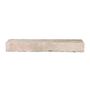Fireplaces - Axel Wabi-Sabi Off-White Limestone Element – Natural Stone Simplicity - MAISON LEON VAN DEN BOGAERT ANTIQUE FIREPLACES AND RECLAIMED DECORATIVE ELEMENTS