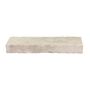 Fireplaces - Axel Wabi-Sabi Off-White Limestone Element – Natural Stone Simplicity - MAISON LEON VAN DEN BOGAERT ANTIQUE FIREPLACES AND RECLAIMED DECORATIVE ELEMENTS