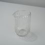 Glass - Ribbed glasses and carafes - BE HOME