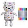 Peluches - Artie Bear™ : ours à colorier - EATSLEEPDOODLE