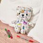 Peluches - Artie Bear™ : ours à colorier - EATSLEEPDOODLE