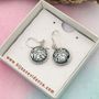 Jewelry - Black and silver earrings - Murano glass technique - BIJOUX EVIDENCE