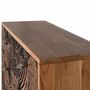 Chests of drawers - Acacia wood and metal chest of drawers - GINER Y COLOMER