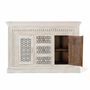 Buffets - Buffet en bois manguier blanc vieilli - GINER Y COLOMER