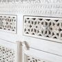 Buffets - Buffet en bois manguier blanc vieilli - GINER Y COLOMER