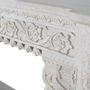 Consoles - Console en bois manguier blanc vieilli - GINER Y COLOMER