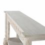 Consoles - Console en bois manguier blanc vieilli - GINER Y COLOMER