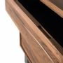 Chests of drawers - Acacia wood and metal chest of drawers - GINER Y COLOMER