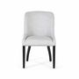 Chaises - Lot de 4 chaises en tissu gris - GINER Y COLOMER