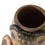 Sculptures, statuettes and miniatures - Hand painted mango wood elephant figurine - GINER Y COLOMER