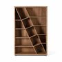Bookshelves - Mango wood and black bookcase - GINER Y COLOMER