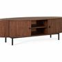 Meubles TV - Meuble TV avec 2 portes fabriqué à la main en bois d'acacia - GINER Y COLOMER