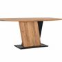 Dining Tables - Acacia wood and metal dining table - GINER Y COLOMER