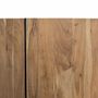 Sideboards - Rustic acacia and metal sideboard, natural elegance - GINER Y COLOMER