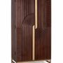 Chaises - Meuble bar en bois manguier et métal - GINER Y COLOMER