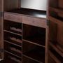 Chaises - Meuble bar en bois manguier et métal - GINER Y COLOMER