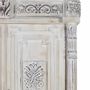 Wardrobe - Aged white mango wood cabinet with a sophisticated touch - GINER Y COLOMER