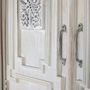 Wardrobe - Aged white mango wood cabinet with a sophisticated touch - GINER Y COLOMER