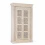 Armoires - Armoire en bois manguier blanc décapé - GINER Y COLOMER