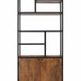 Bookshelves - Bookcase with metal and mango wood structure - GINER Y COLOMER