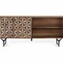 Sideboards - 4-door sideboard handmade from mango wood 177 cm - GINER Y COLOMER