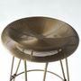 Stools - High metal bar stool 76 cm high - GINER Y COLOMER
