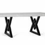 Tables Salle à Manger - Table à manger rectangulaire en bois de manguier 200 cm - GINER Y COLOMER