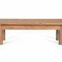 Coffee tables - Rectangular coffee table in solid acacia wood - GINER Y COLOMER