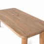 Coffee tables - Rectangular coffee table in solid acacia wood - GINER Y COLOMER