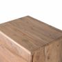 Tables de nuit - Table de chevet en bois d'acacia massif - GINER Y COLOMER