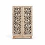 Sideboards - Mango wood sideboard with hand-carved doors - GINER Y COLOMER