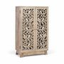 Sideboards - Mango wood sideboard with hand-carved doors - GINER Y COLOMER