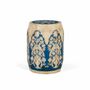 Stools - Ethnic style stool made of mango wood and hand painted - GINER Y COLOMER